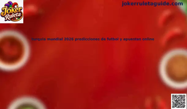 Turquía Mundial 2026 simulación