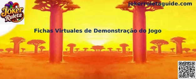 Fichas Virtuales de Demonstração do Jogo en Joker Ruleta
