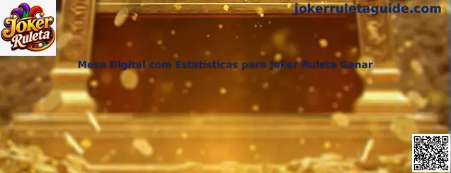 Mesa Digital com Estatísticas para Joker Ruleta Ganar