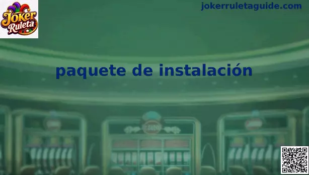 Paquete de instalación de Joker Ruleta