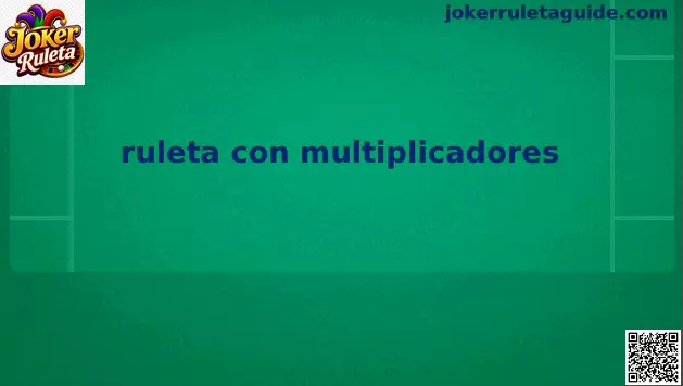 Mesa de ruleta con multiplicadores en vivo en México