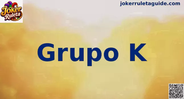 Grupo K análisis Mundial Joker Ruleta