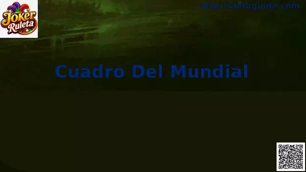 Cuadro del Mundial visual interactivo