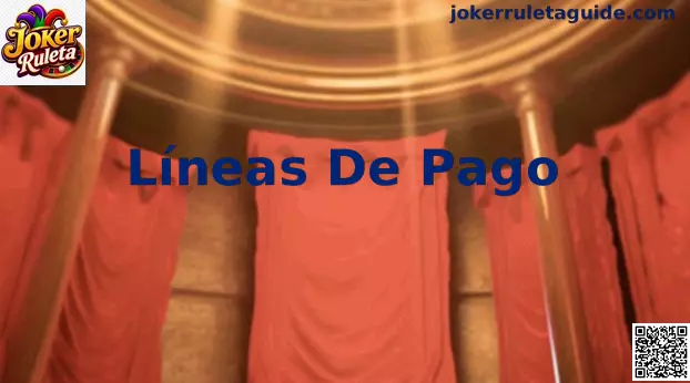 Líneas de Pago Joker Ruleta